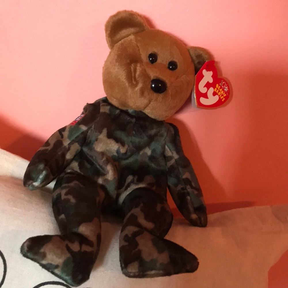 Hero Ty 10 yr Beanie baby !